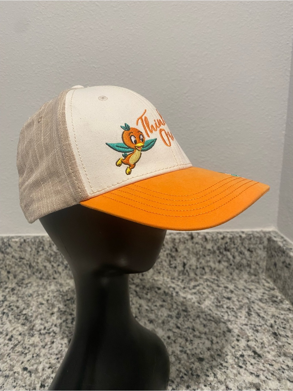 DISNEY Orange Bird "Think Orange" Trucker Hat | OS - Picture 2 of 10